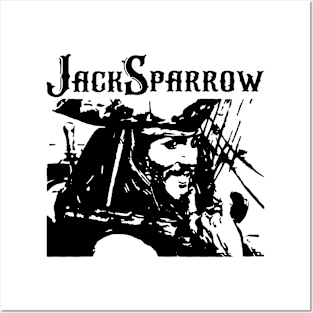 Jack Sparrow Posters and Art